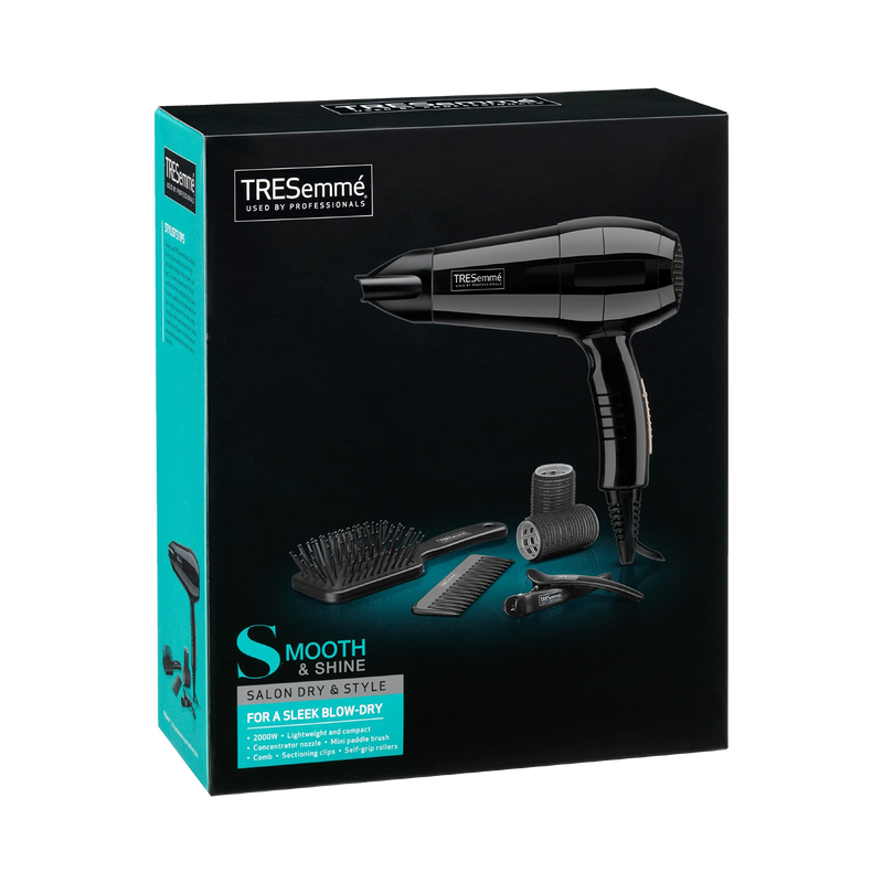 TRESemmé Salon Dry & Style hairdryer Black 2000W (British brand)