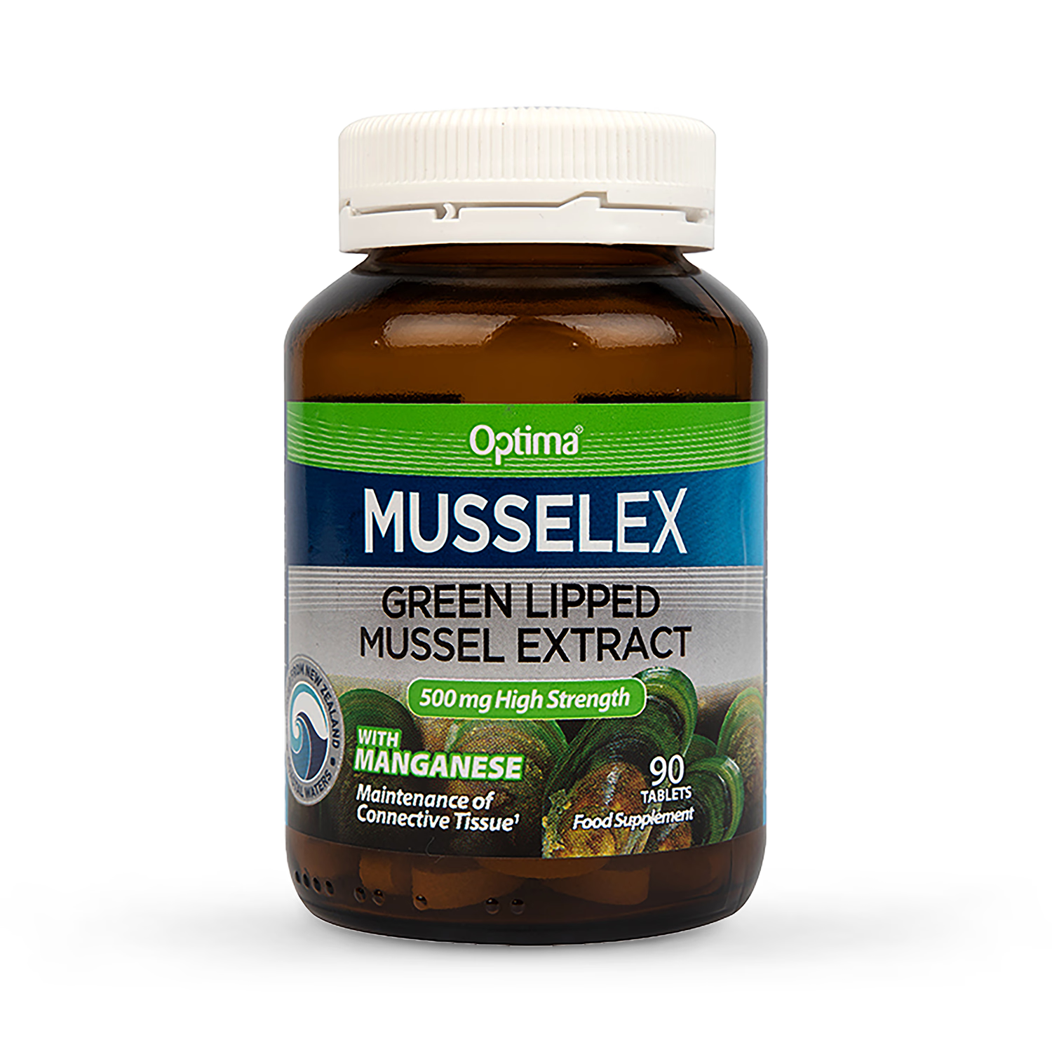Musselex Green Lipped Mussel Extract 90 Tablets, imported from the UK