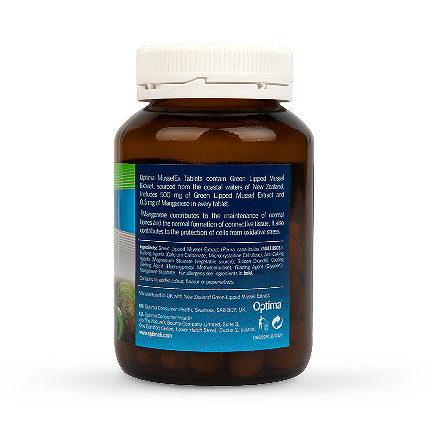 Musselex Green Lipped Mussel Extract 90 Tablets, imported from the UK