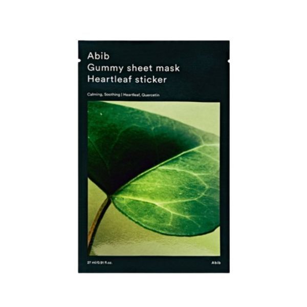 ABIB Gummy Sheet Mask #Heartleaf Sticker 27ml GOODS Superdrug   