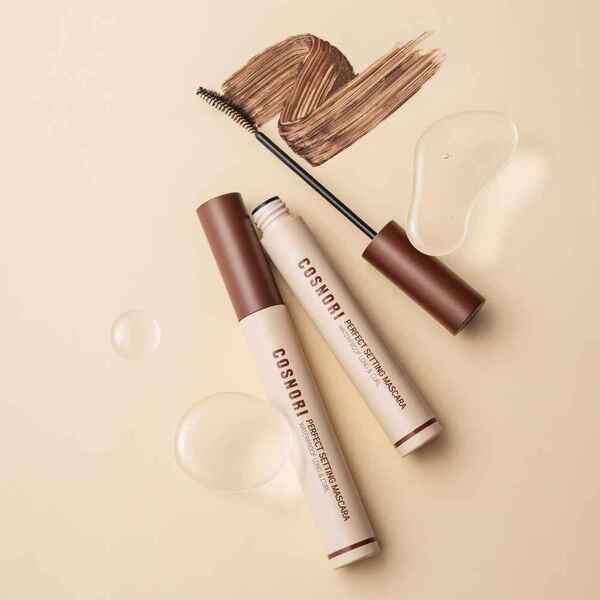 Cosnori Perfect Setting Mascara in Cozy Brown 7ml - British product
