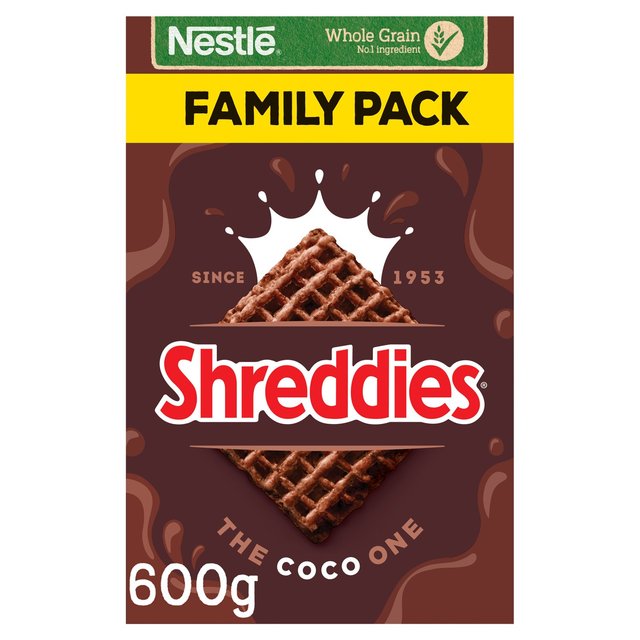 Nestle Shreddies The Coco One Cereal   600g