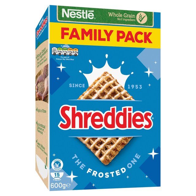 Nestle Shreddies The Frosted One Cereal   600g