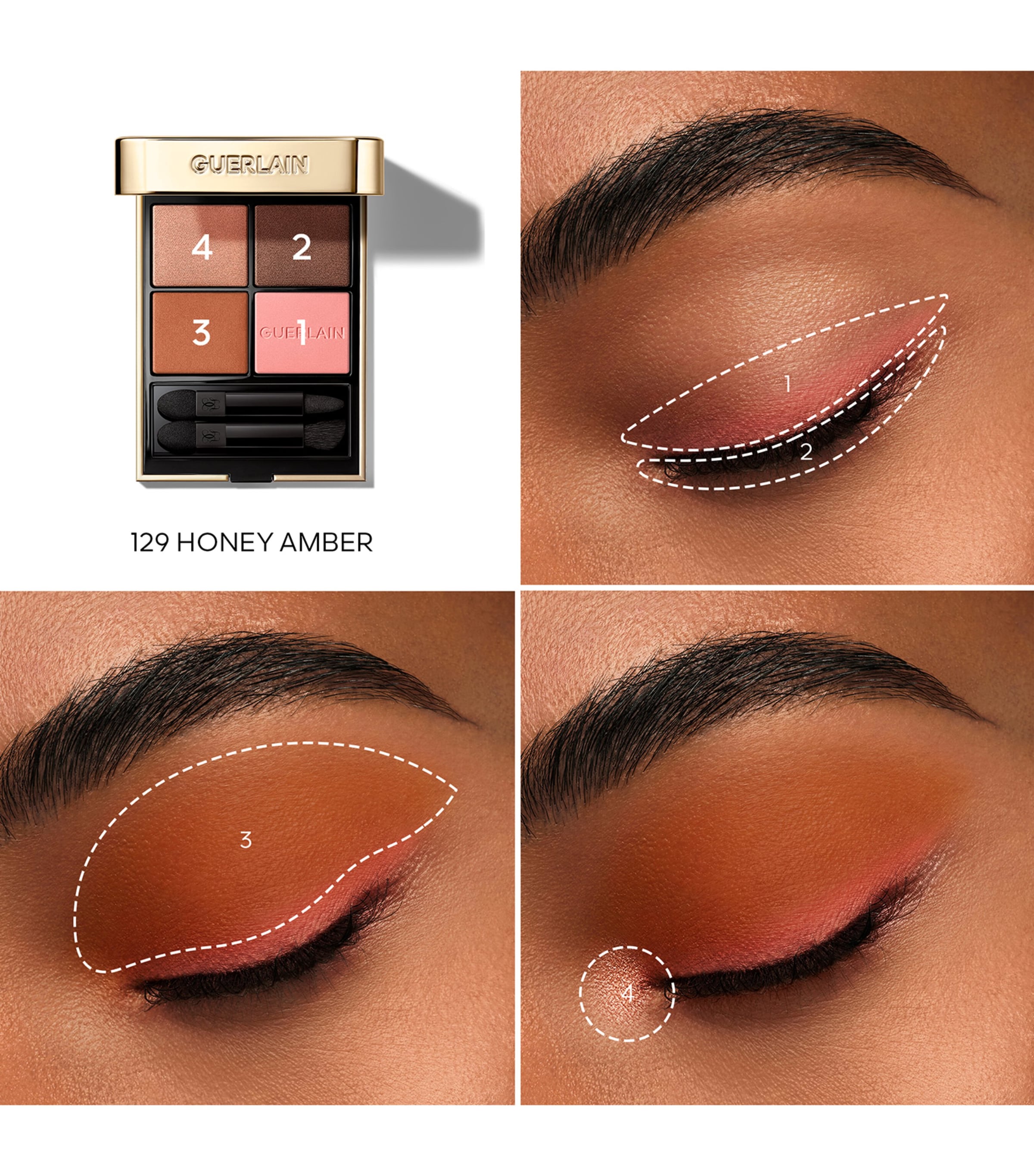 Guerlain Ombres G Eyeshadow Quad, UK version