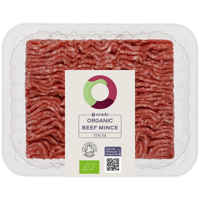 Ocado Organic Beef Mince 15% Fat   400g GOODS M&S   