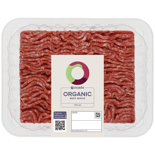 Ocado Organic Beef Mince 15% Fat   400g GOODS M&S   