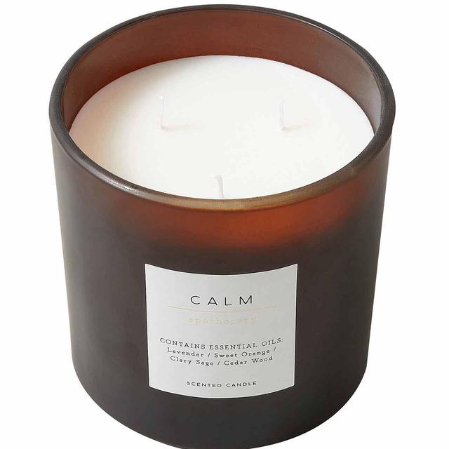 M&S Apothecary Calm Large 3 Wick Scented Candle GOODS M&S   