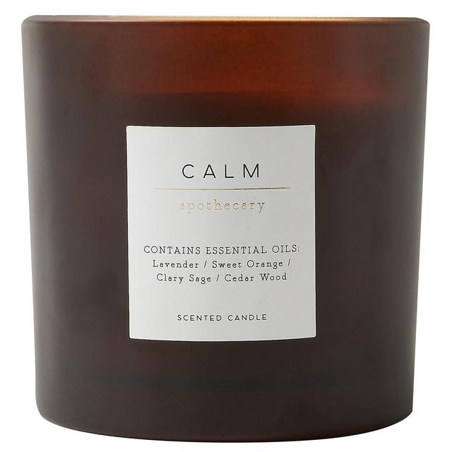 M&S Apothecary Calm Large 3 Wick Scented Candle GOODS M&S   