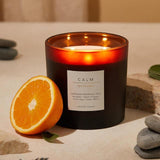 M&S Apothecary Calm Large 3 Wick Scented Candle GOODS M&S   