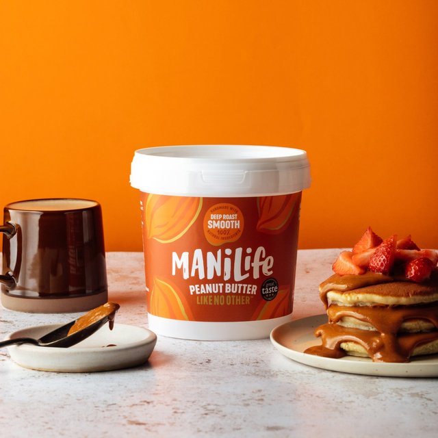 ManiLife Deep Roast Smooth Peanut Butter   900g