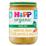 HiPP Organic Macaroni Cheese with Carrots & Peas Baby Food 7+ months   190g GOODS M&S   