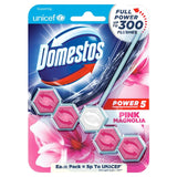 Domestos Power 5 Toilet Rimblock Pink GOODS M&S   