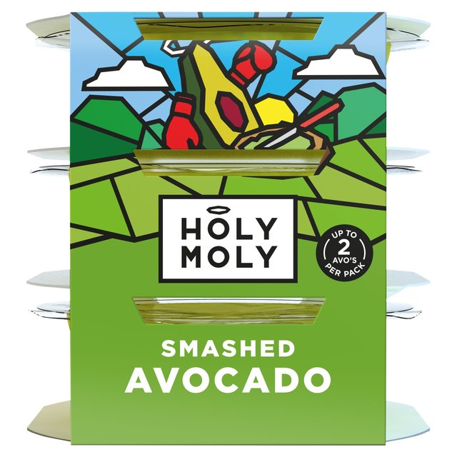 Holy Moly Minis - Smashed Avocado   3 x 57g GOODS M&S   