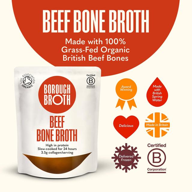 Borough Broth Co.Organic Beef Bone Broth Large Pack   1kg GOODS M&S   