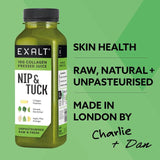 EXALT Nip & Tuck Cold-Pressed Green Juice with Collagen   330ml GOODS M&S   