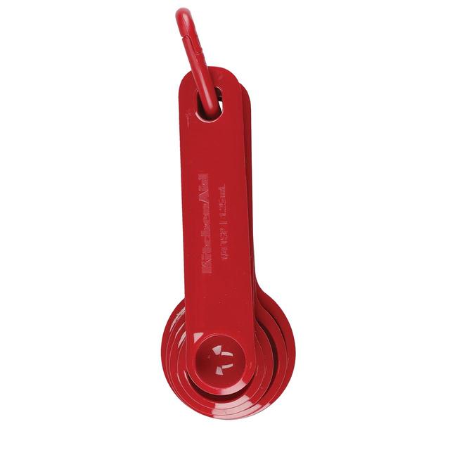 KitchenAid Universal Measuring Spoon Set Red