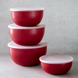 KitchenAid Universal Prep Bowl Set Red GOODS M&S   