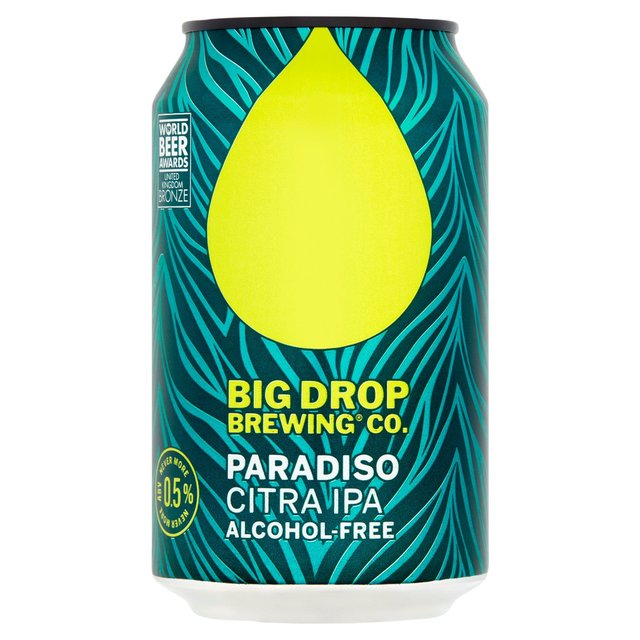 Big Drop Low Alcohol Paradiso Citra IPA   330ml GOODS M&S   