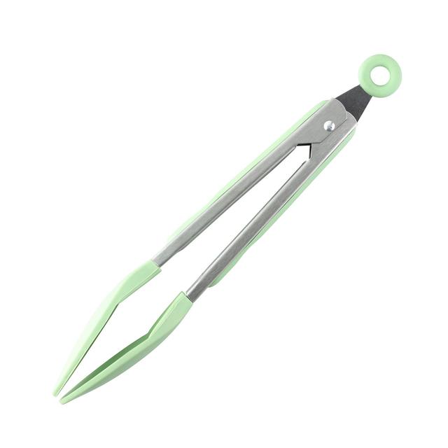 Stainless Steel Tongs Green GOODS M&S   