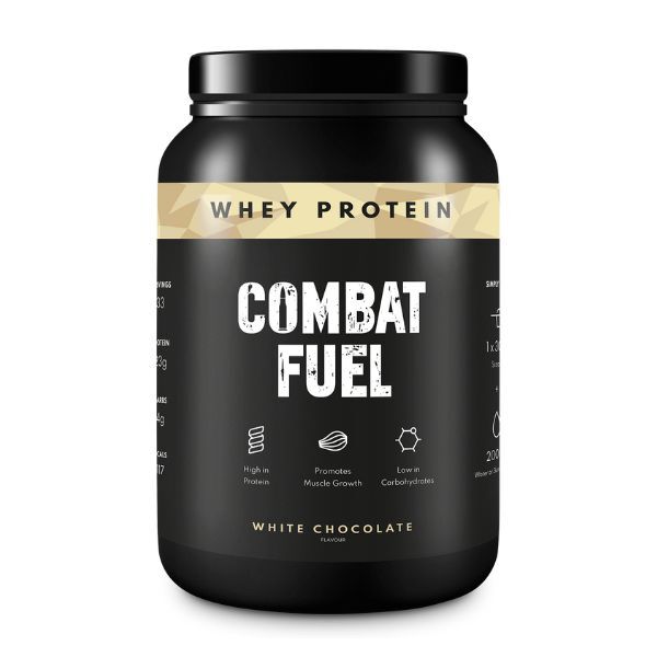 Combat Fuel Whey Protein Powder White Chocolate 1KG