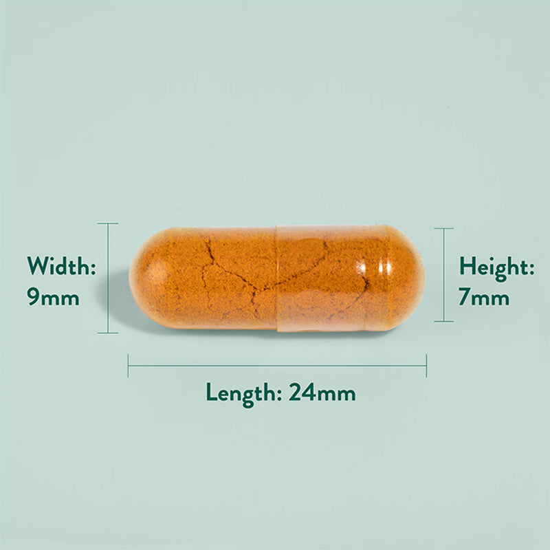 Holland & Barrett Turmeric Capsules Black Pepper 90, UK version