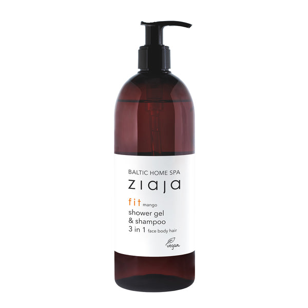 Ziaja 3-in-1 shower gel and shampoo mango 500ml - British product