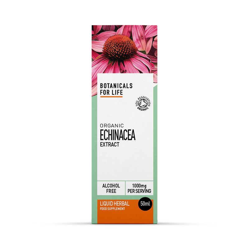 Botanicals For Life Organic Echinacea Extract 50ml - British product