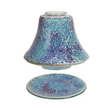 Aroma candle shade and tray set Azure Crackle, UK version