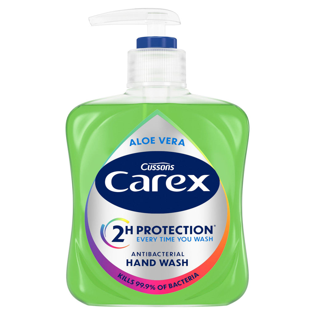 Carex Antibacterial Handwash, Aloe Vera 250ml
