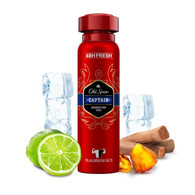 Old Spice Deodorant Spray Captain   150ml