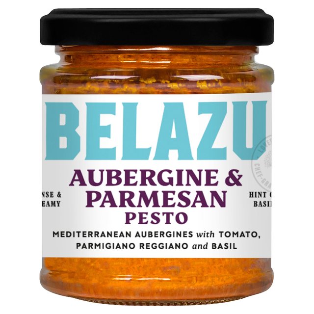 Belazu Aubergine & Parmesan Pesto   165g GOODS M&S   