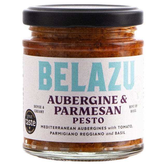 Belazu Aubergine & Parmesan Pesto   165g GOODS M&S   