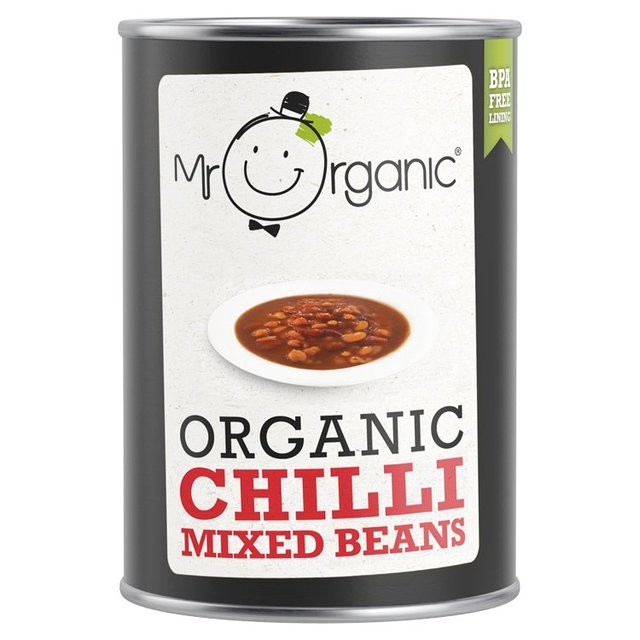 Mr Organic Chilli Mixed Beans   400g