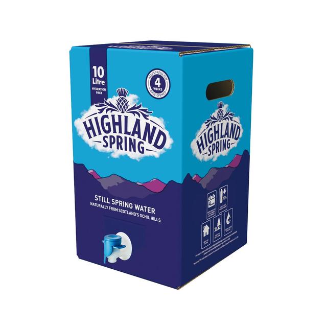 Highland Spring Still Water Hydration Box   10L GOODS M&S   