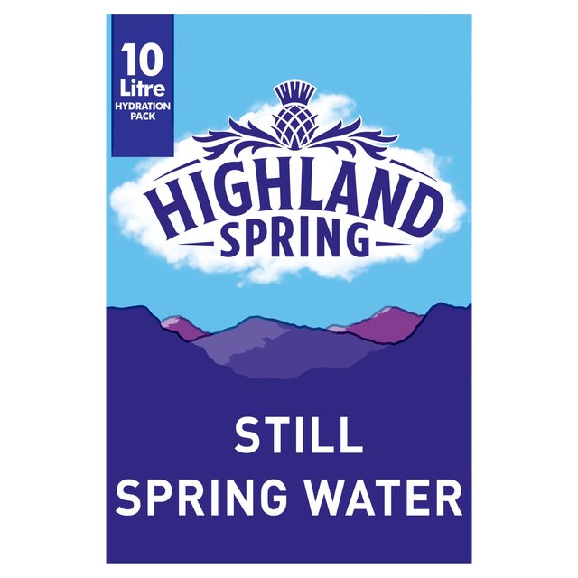 Highland Spring Still Water Hydration Box   10L GOODS M&S   