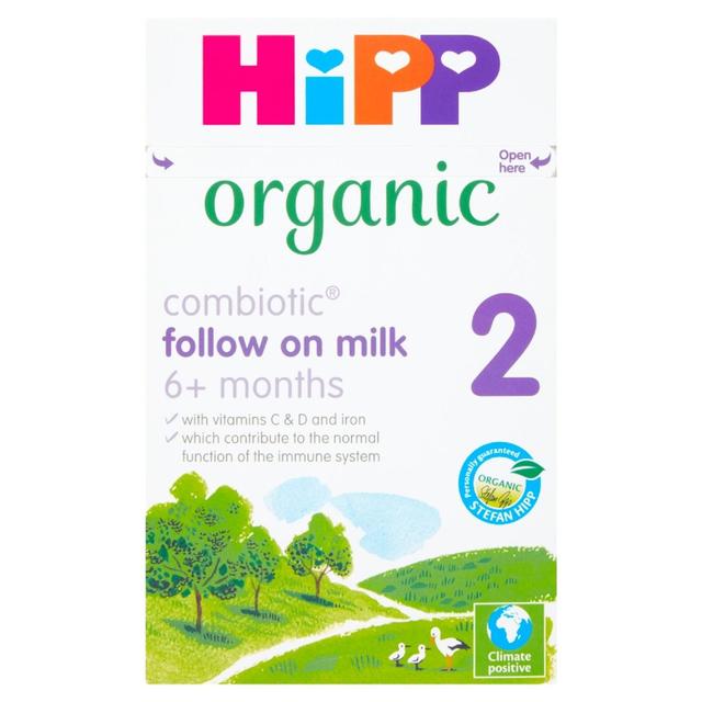 HiPP Organic 2 Follow on Baby Milk Powder Formula From 6 Months    800g GOODS M&S   