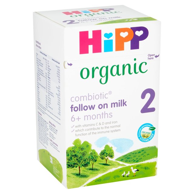 HiPP Organic 2 Follow on Baby Milk Powder Formula From 6 Months    800g GOODS M&S   