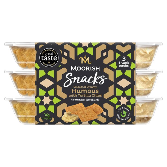 Moorish Humous Snack Pack Trio    3 per pack