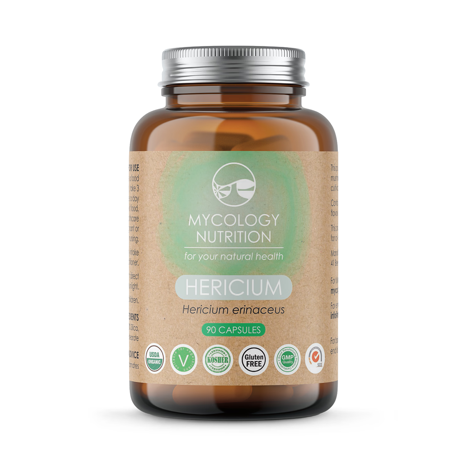 Mycology Nutrition Lion's Mane supplement 90 capsules - British product