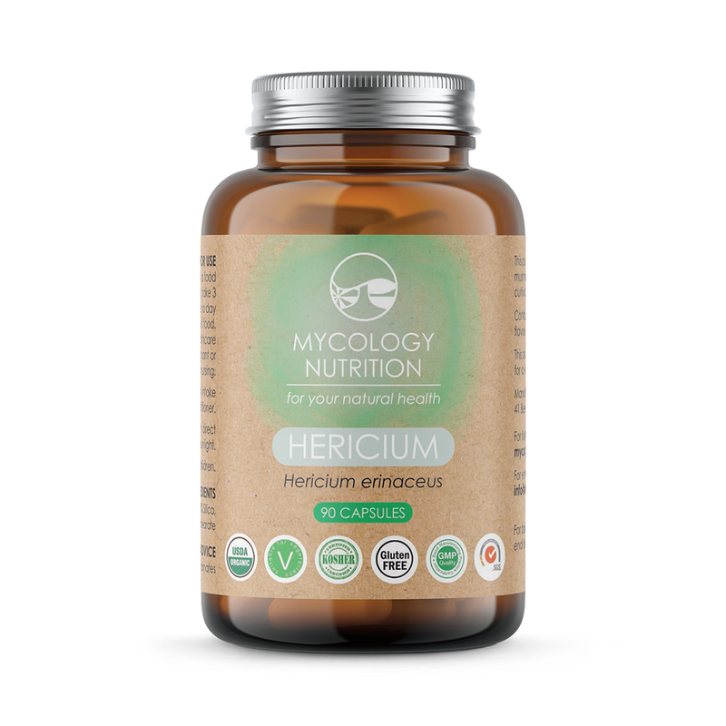 Mycology Nutrition Lion's Mane supplement 90 capsules - British product