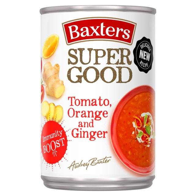 Baxters Super Good Tomato Orange & Ginger Soup   400g GOODS M&S   