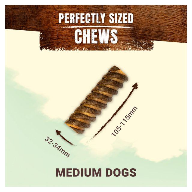 Adventuros Wild Chew Venison Medium Dog Treats   200g GOODS M&S   