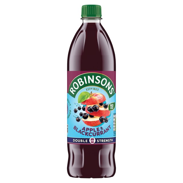 Robinsons Double Strength Apple & Blackcurrant Squash   1L