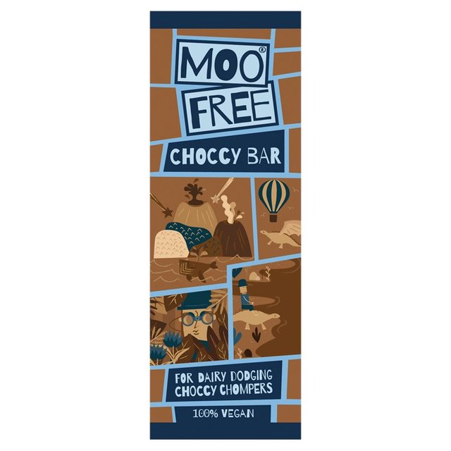 Moo Free Dairy Free Vegan Original Chocolate Mini Bar   20g GOODS M&S   