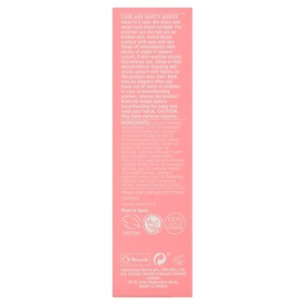 Superdrug skin restore oil for scars 60ml (British brand)