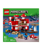 Lego Minecraft The Mooshroom House building set, UK version