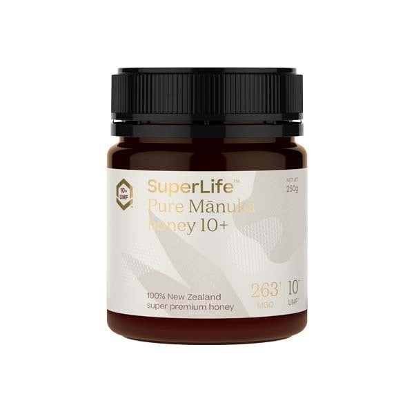 SuperLife Pure Manuka Honey 10+ MGO 263+ 250g