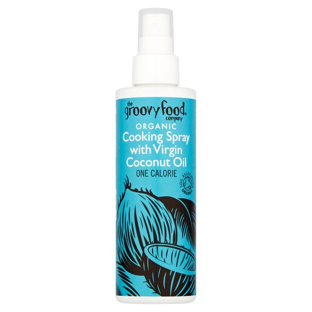 Groovy Foods Org Cooking Spray with Virgin Coconut Oil   190ml GOODS M&S   