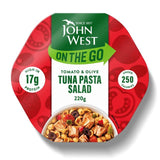 John West On The Go Tomato & Olive Tuna Pasta Salad   220g GOODS M&S   