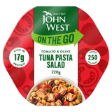 John West On The Go Tomato & Olive Tuna Pasta Salad   220g GOODS M&S   